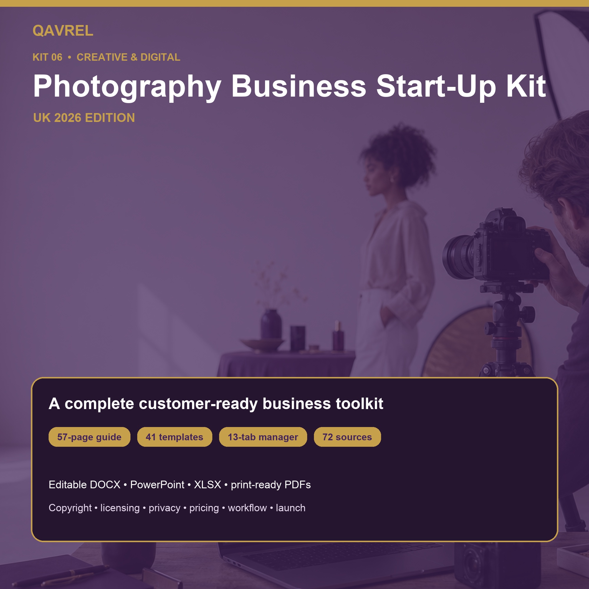 Photography Business complete starter kit